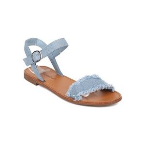 Blue Denim Sandals